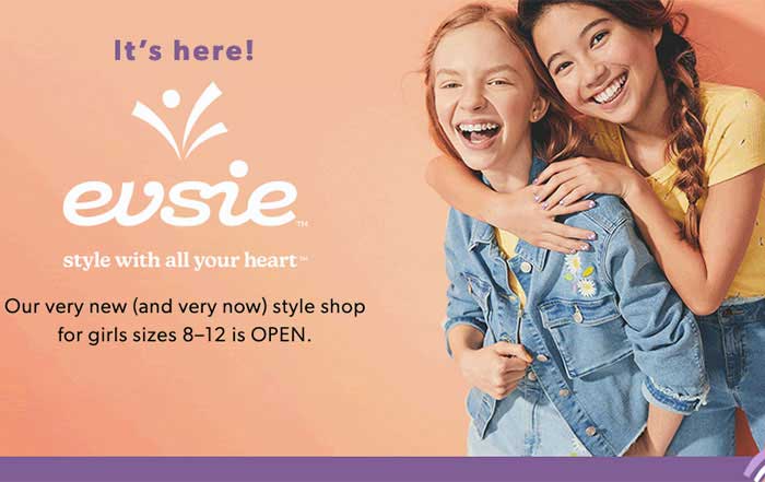 Maurices is launching Evsie brand for tween girls